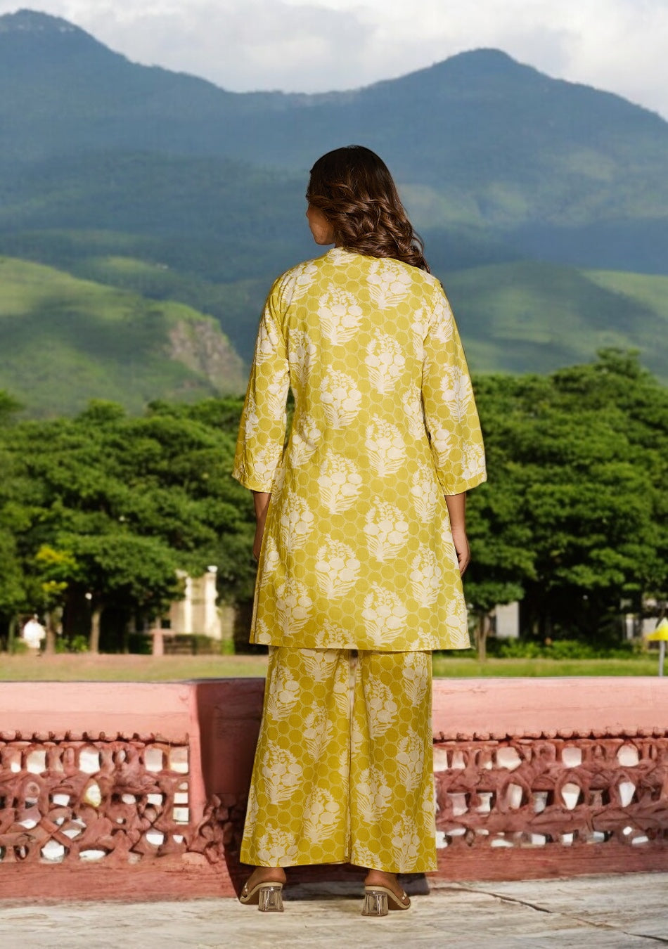 Lemon Bloom Co-ord Set