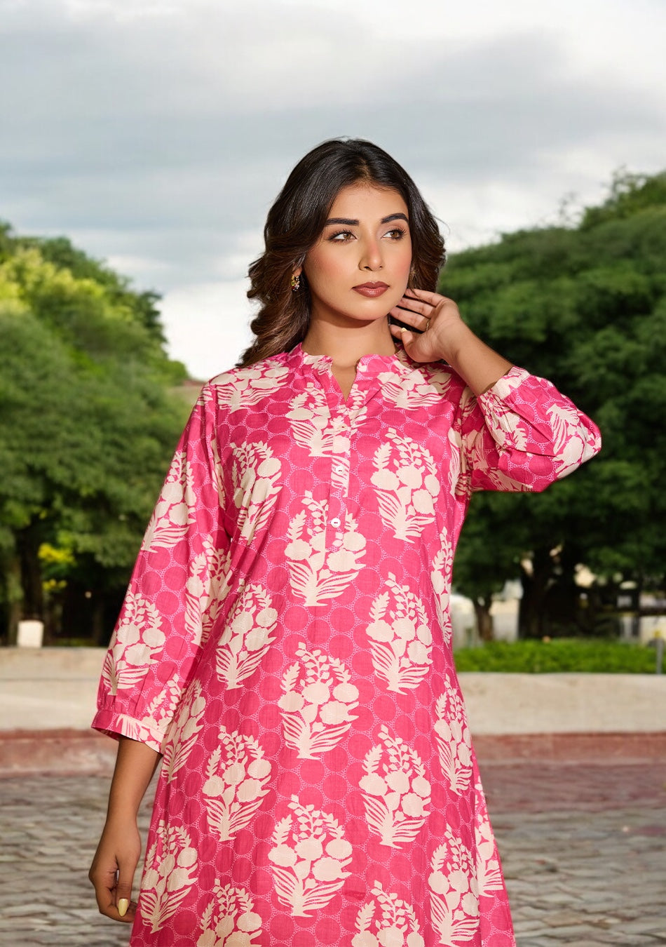 Rosy Bloom Co-ord Set