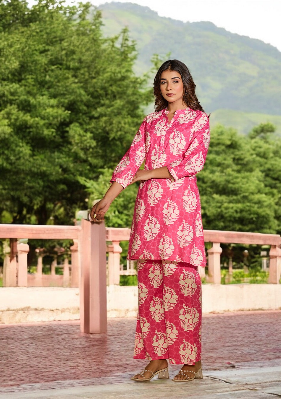 Rosy Bloom Co-ord Set