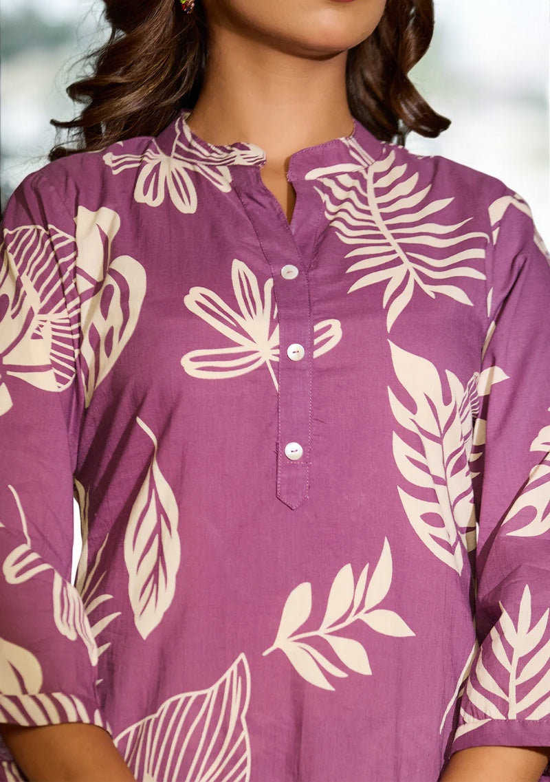 Plum Purple Co-ord Set