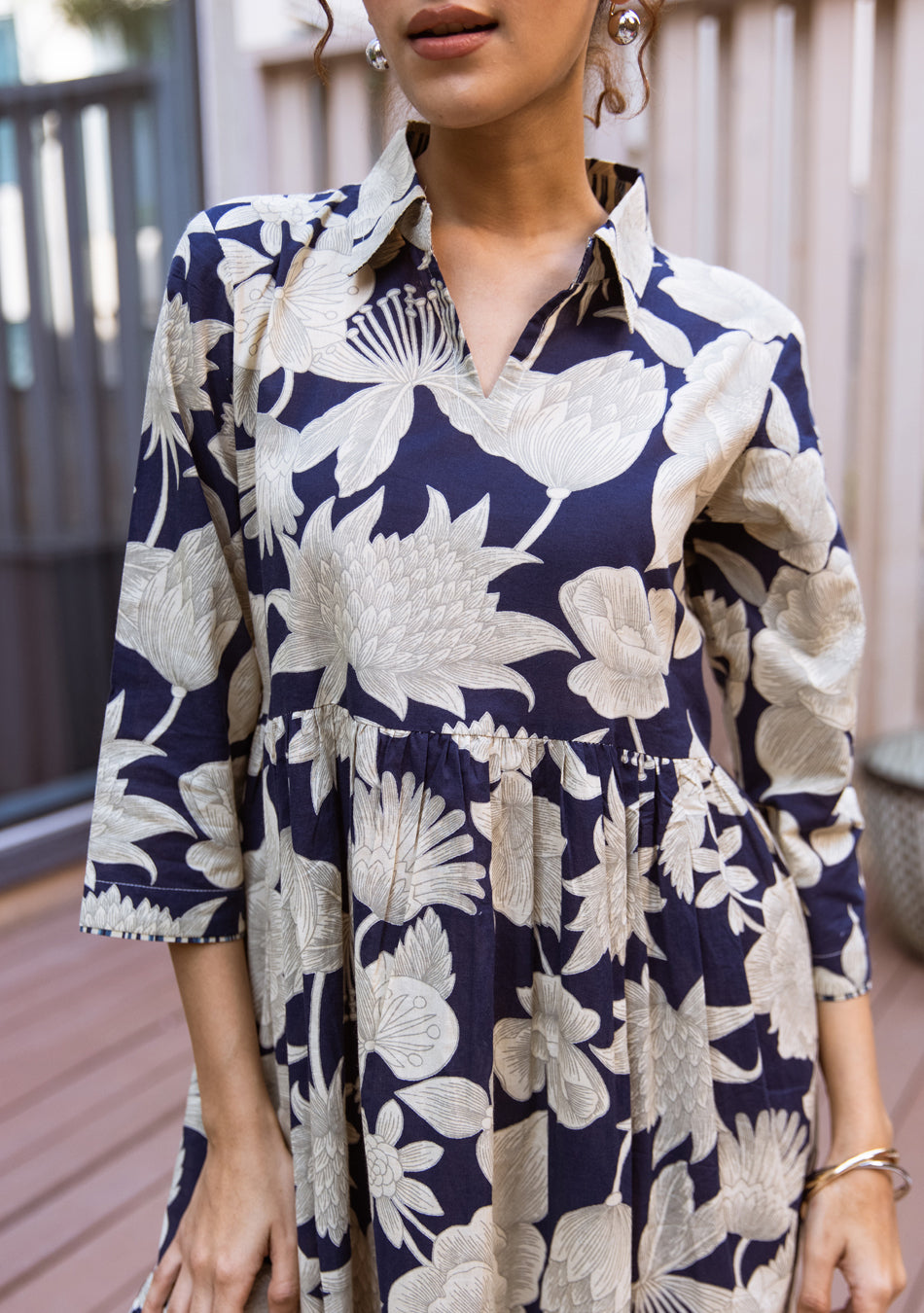 Aravalii Étoile Botanica Tiered Dress