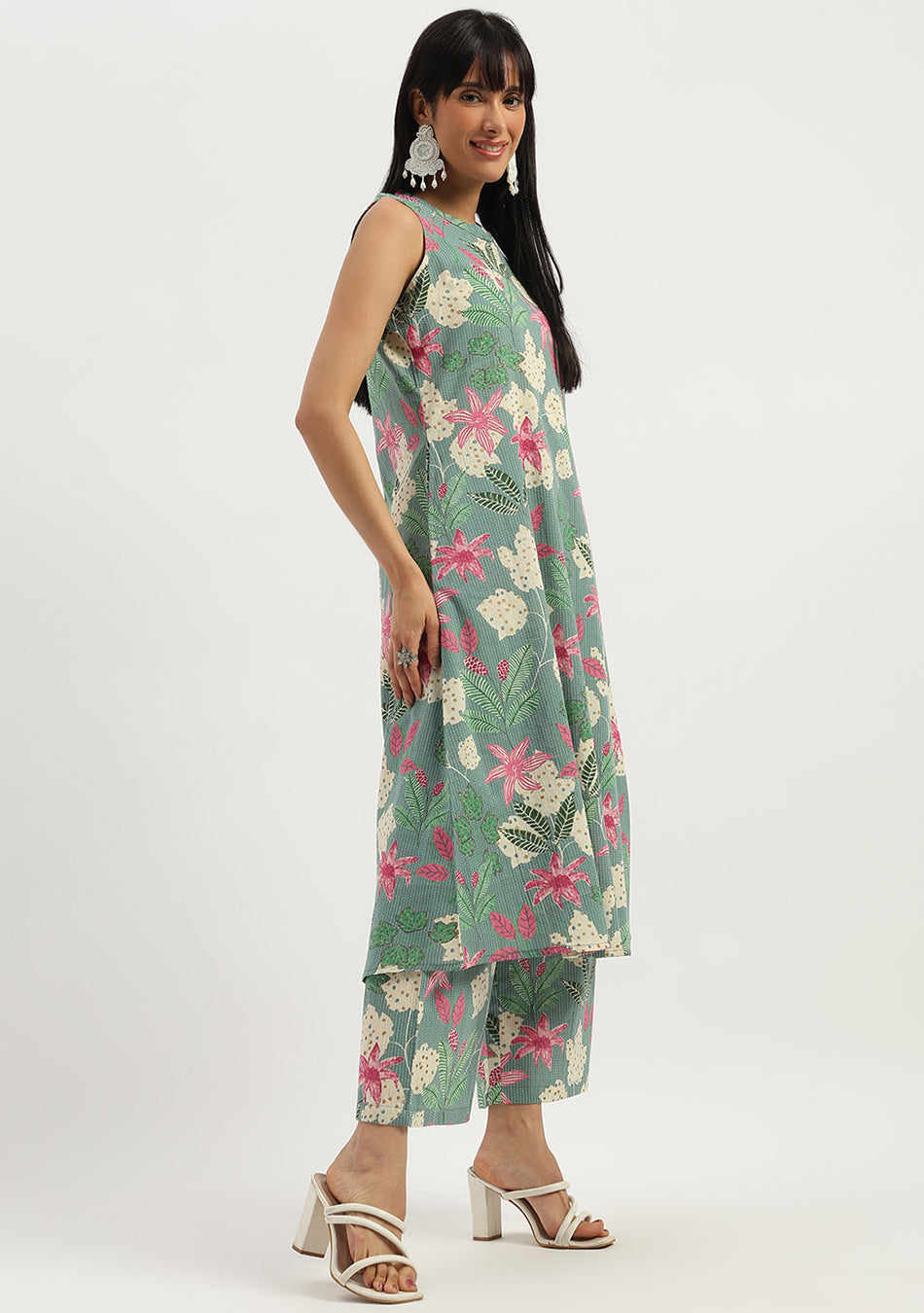 Mint Bloom Vibe Co-ord Set
