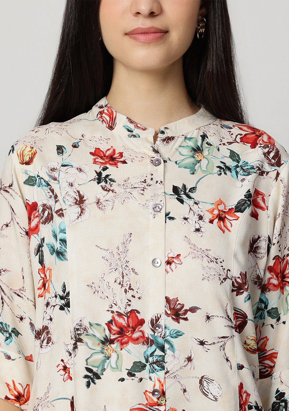 Ivory Garden Bloom Top