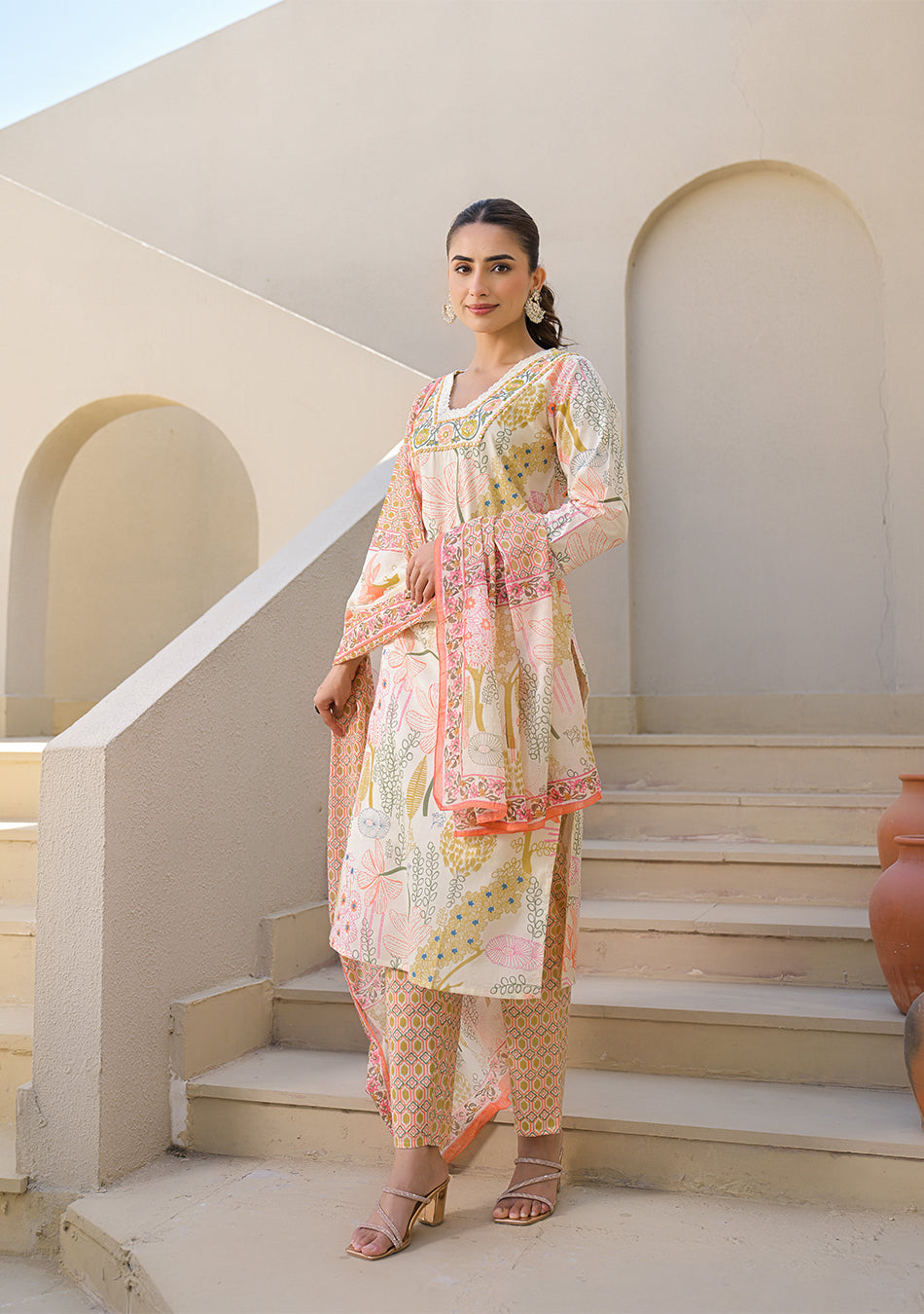 Pastel Pink Suit Set