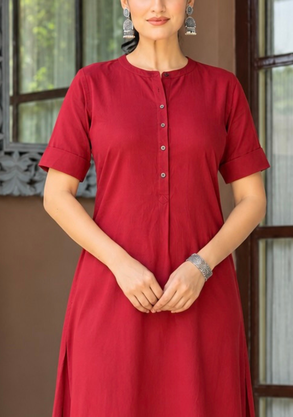 Aravalii Garnet Grace Co-Ord Set