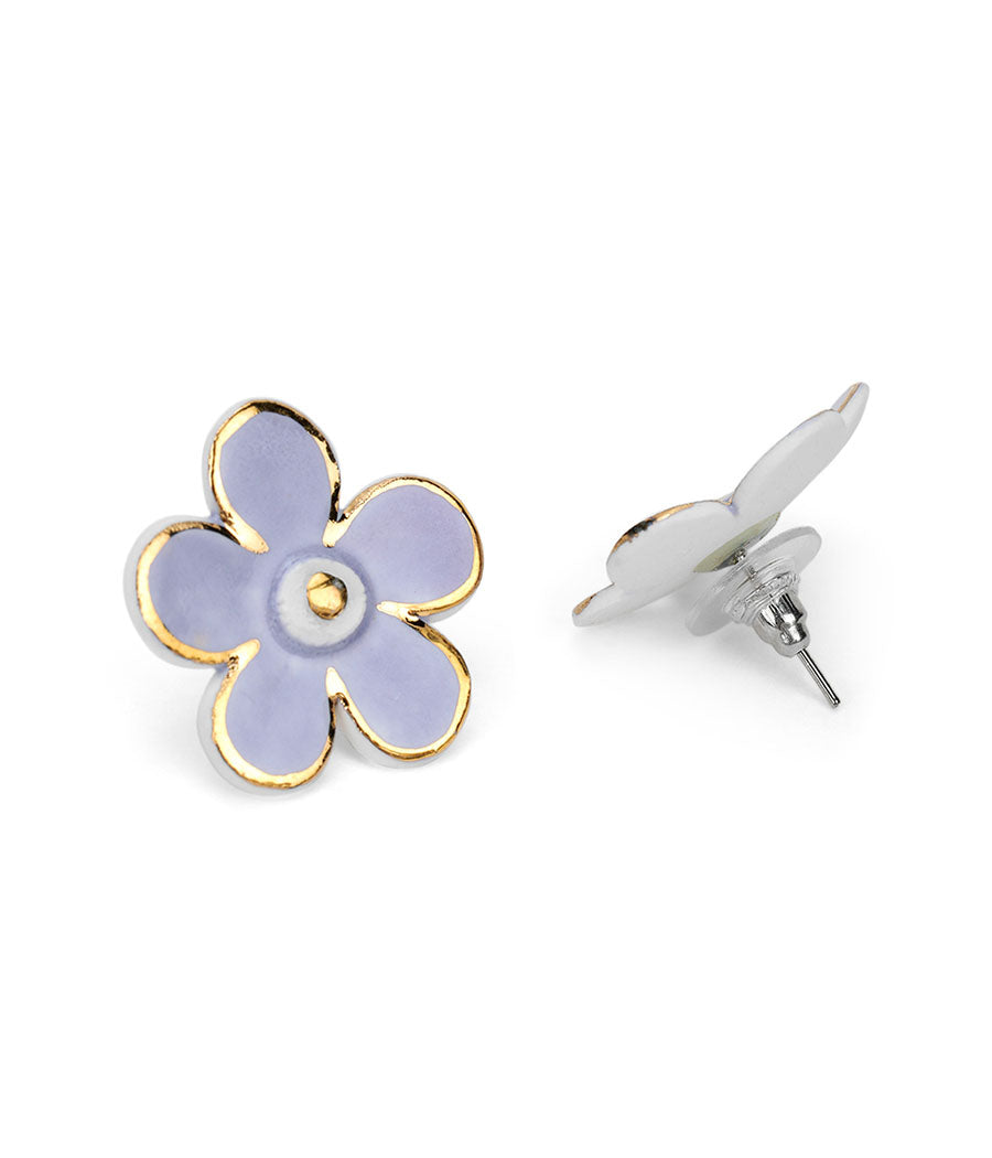 Twilight Petal Earrings and Pendant Set