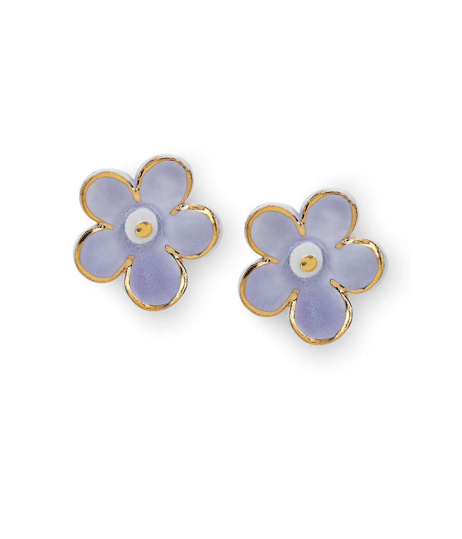 Twilight Petal Earrings and Pendant Set