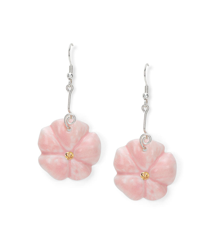 Blush Bloom Earrings and Pendant Set