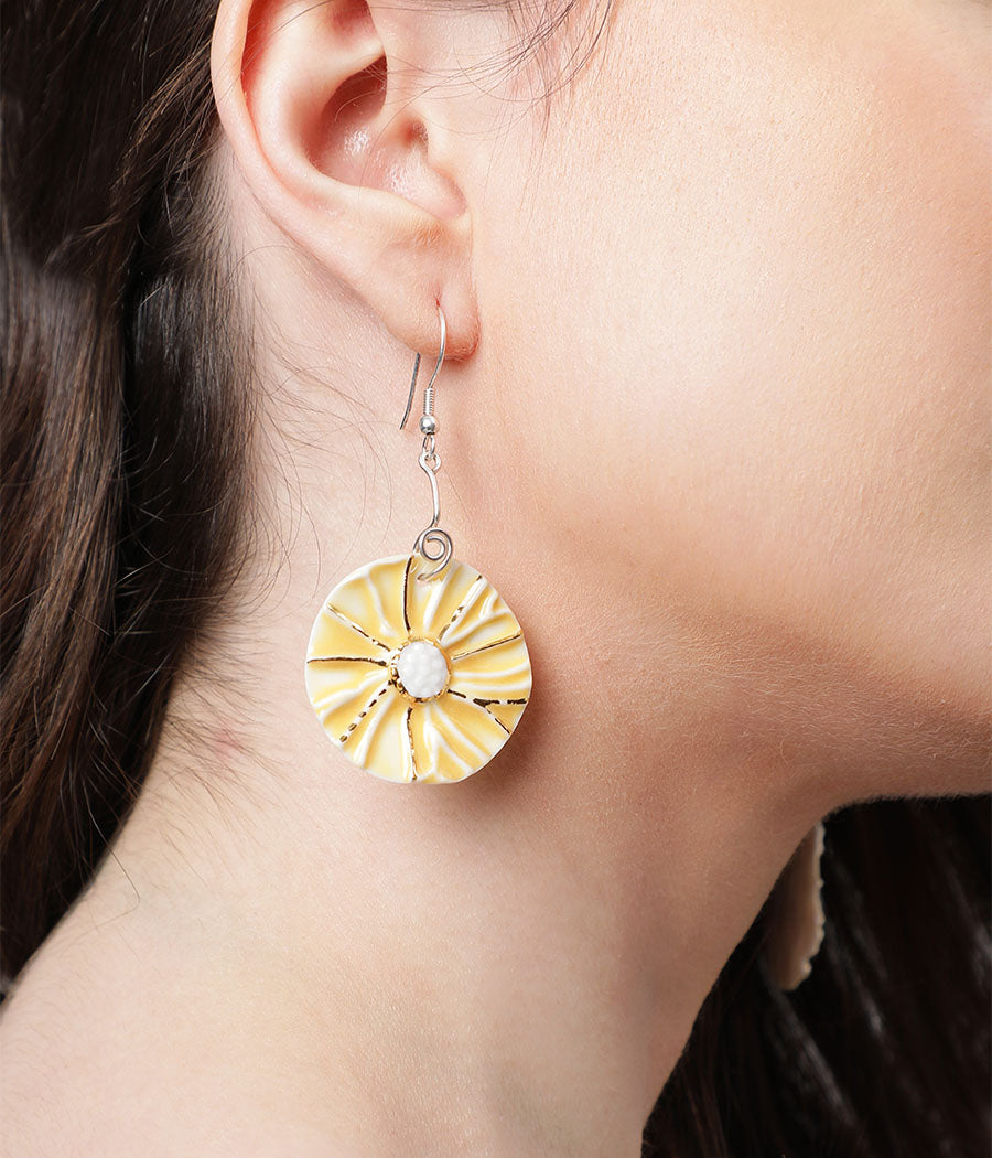 Sunflower Bloom Earrings