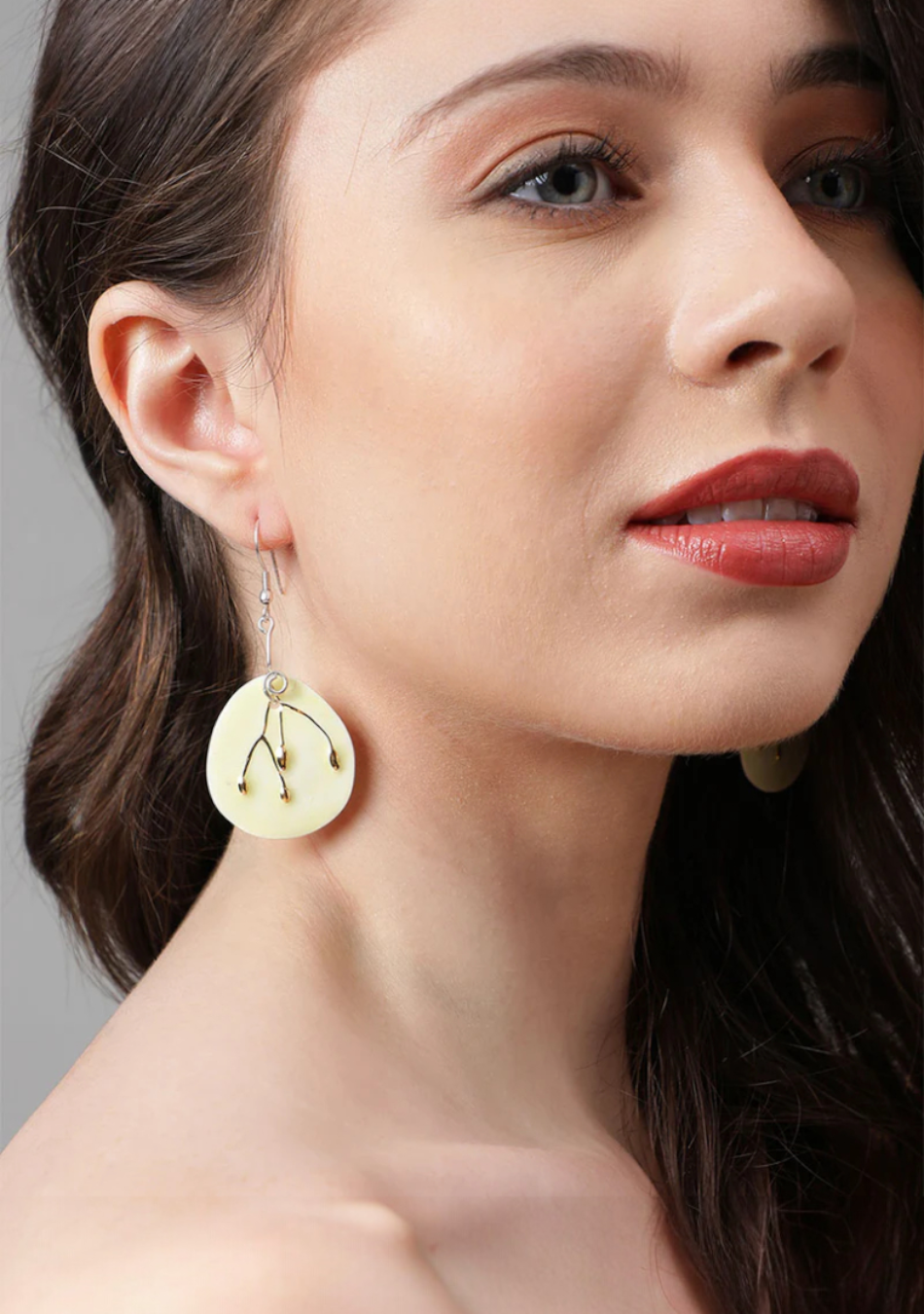 Sunlit Seashell Earrings