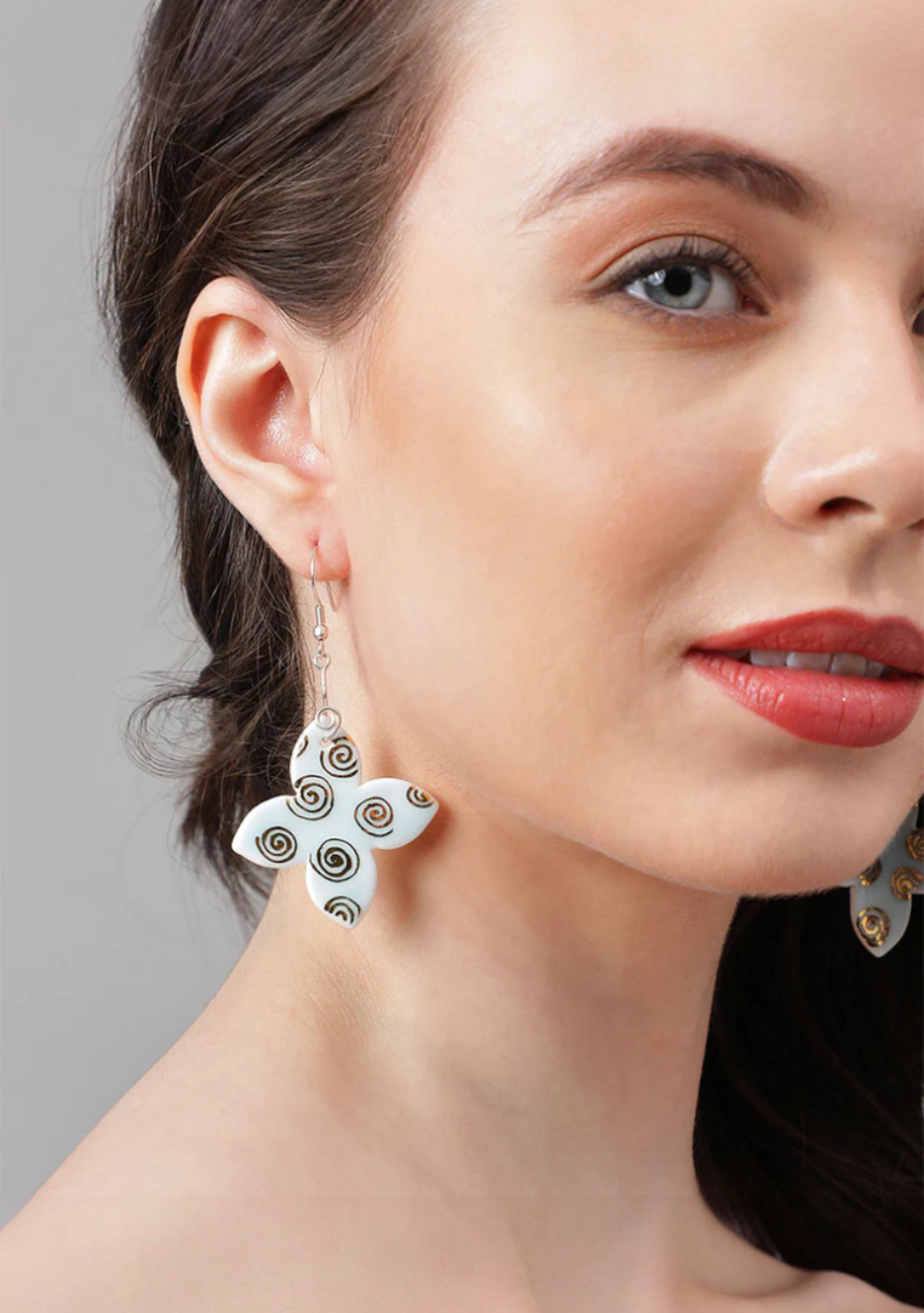 Azure Fusion Harmony Earrings