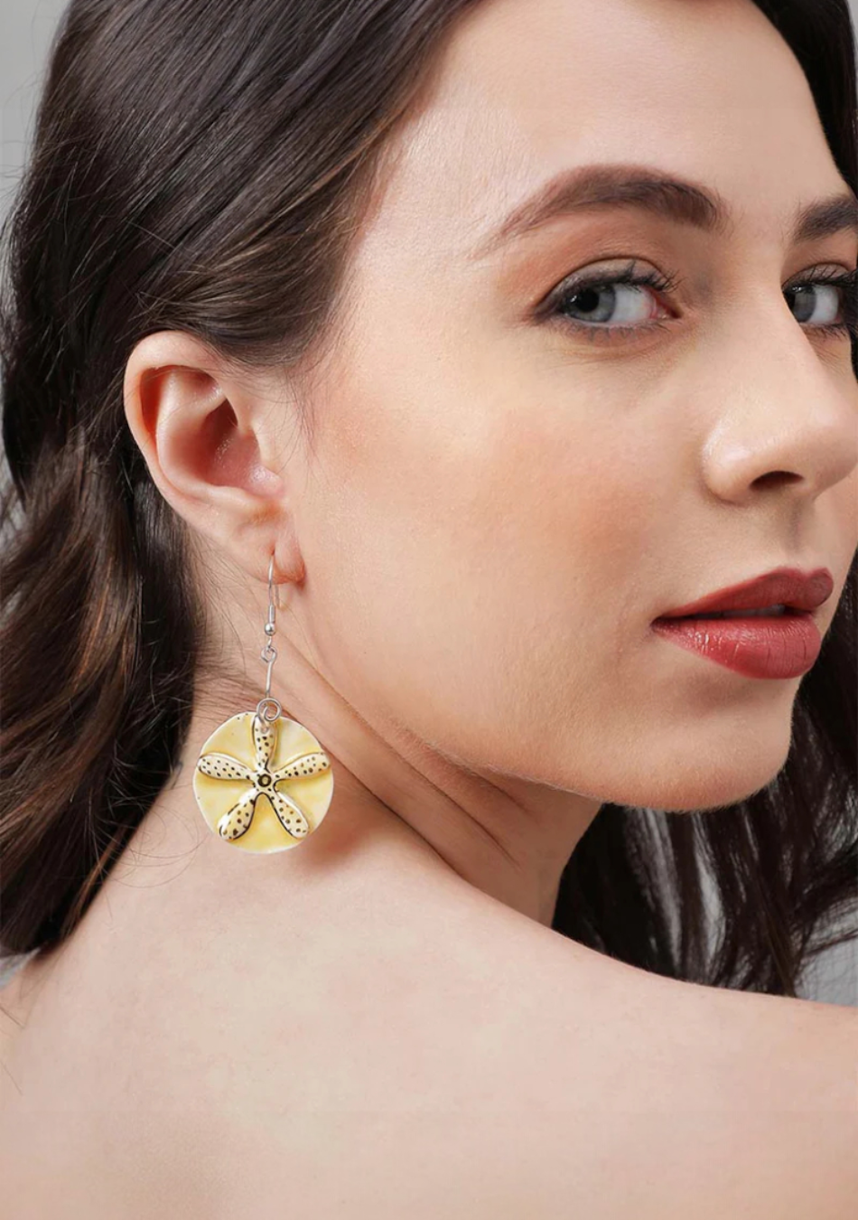 Sunshine Starfish Elegance Earrings