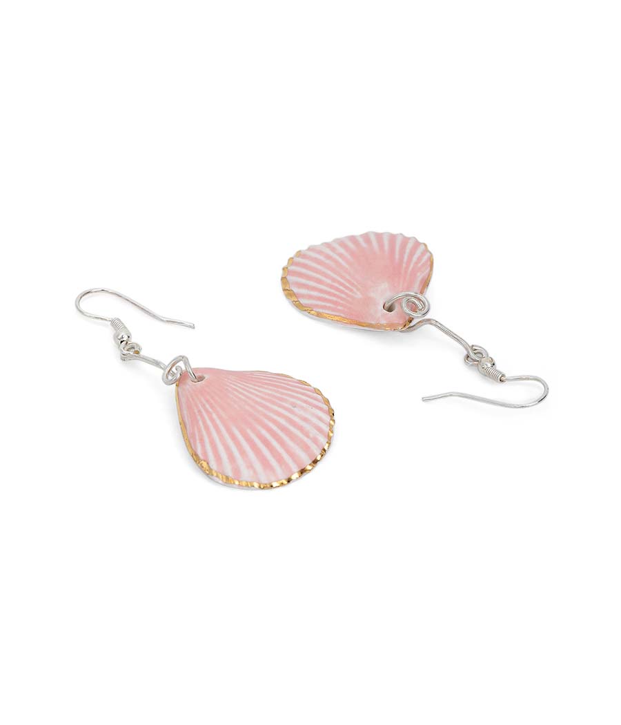 Pink Shell Elegance Earrings