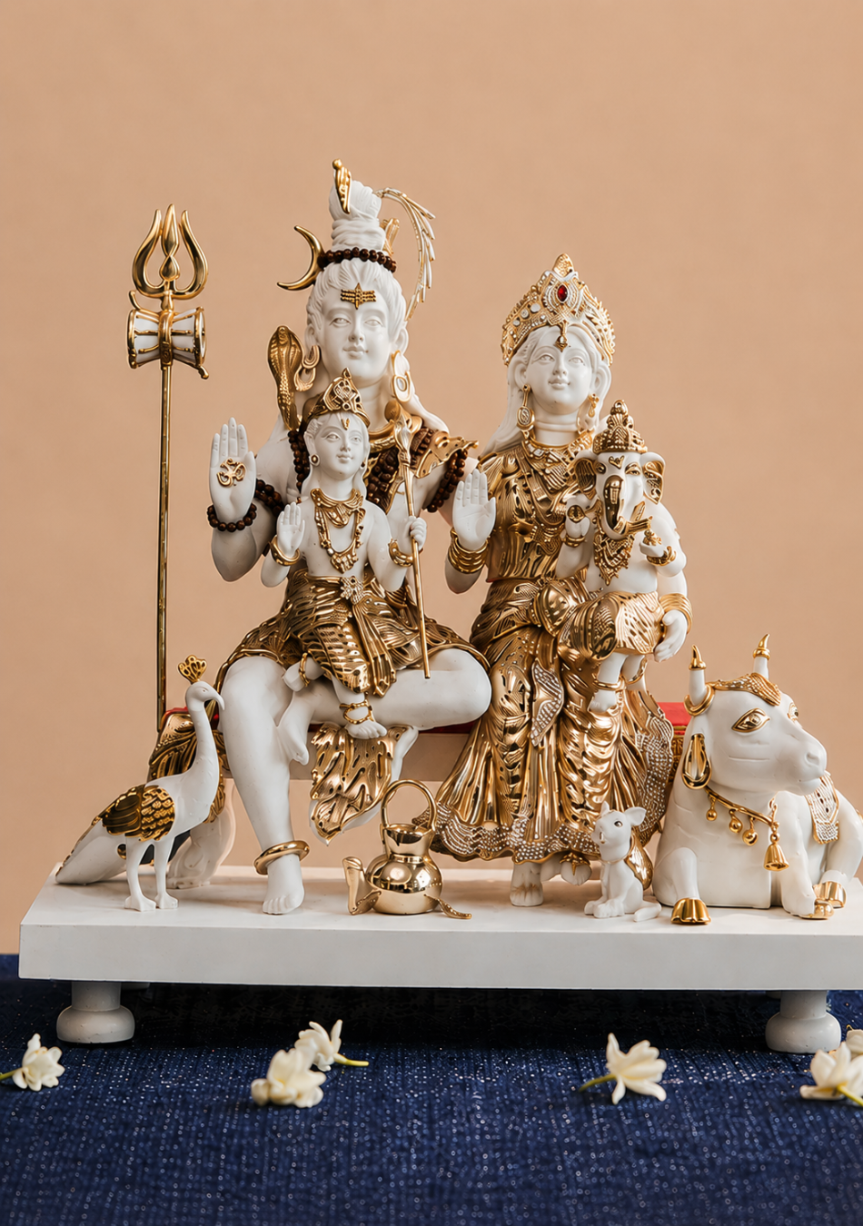 Aravalii Shiva Parivar with Nandi