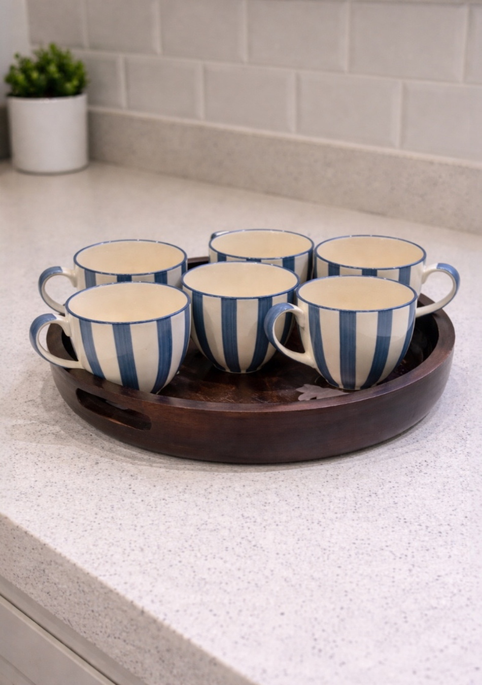 Coastal Stripe Mugs