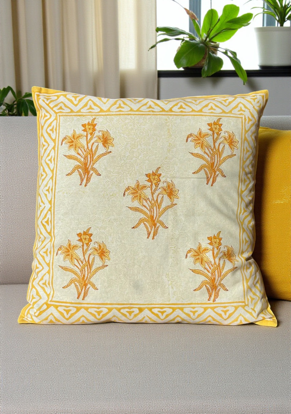 Lilium Patch Cushion Cover
