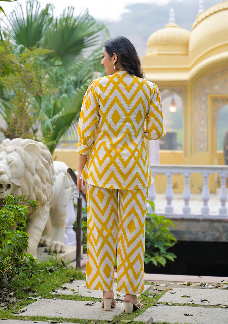 Yellow Mirage Co-Ord set