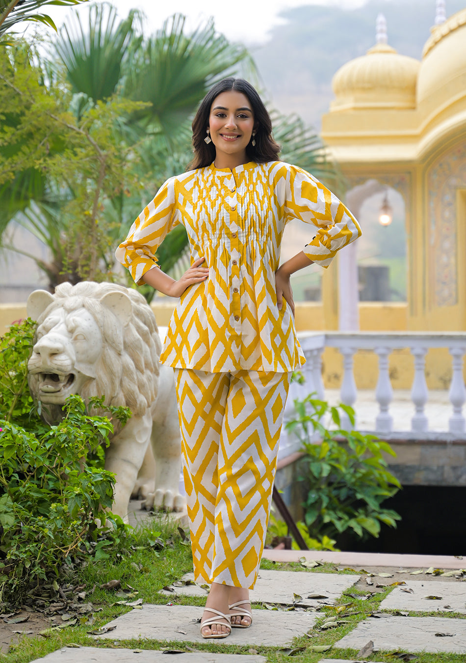 Yellow Mirage Co-Ord set