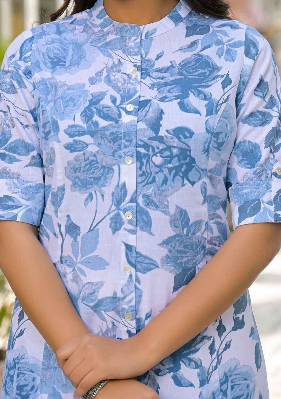 Frosted Petals Kurta