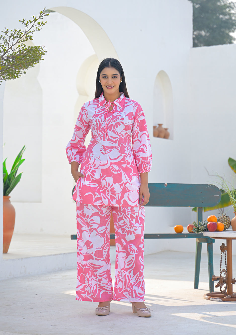 Hibiscus Bloom Co-ord Set