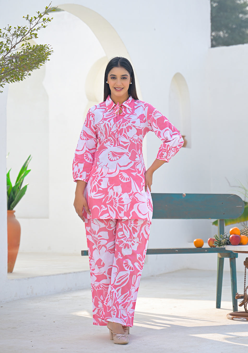 Hibiscus Bloom Co-ord Set