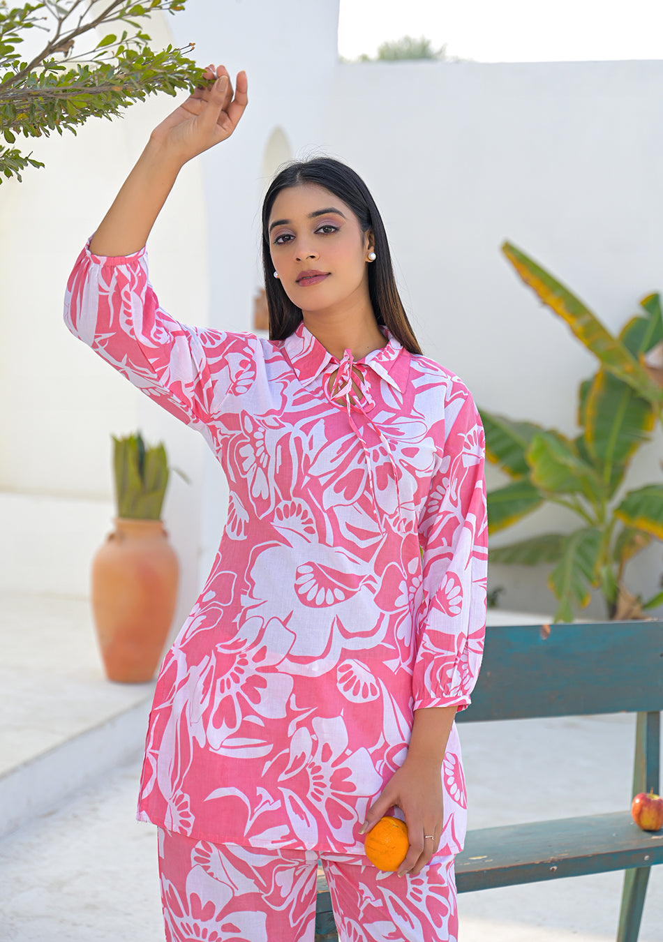 Hibiscus Bloom Co-ord Set