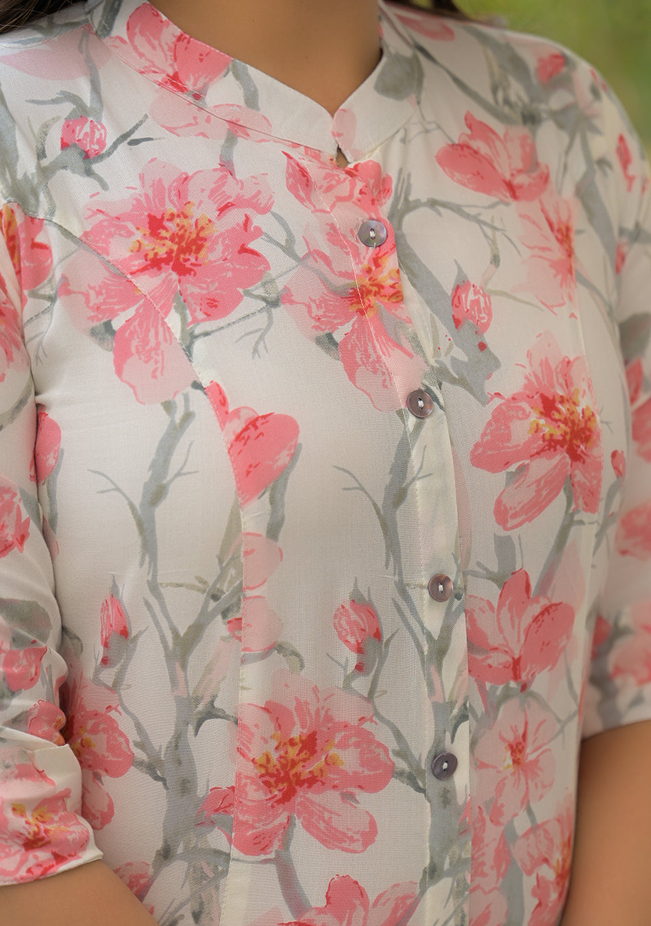 Ivory Blossom Kurta