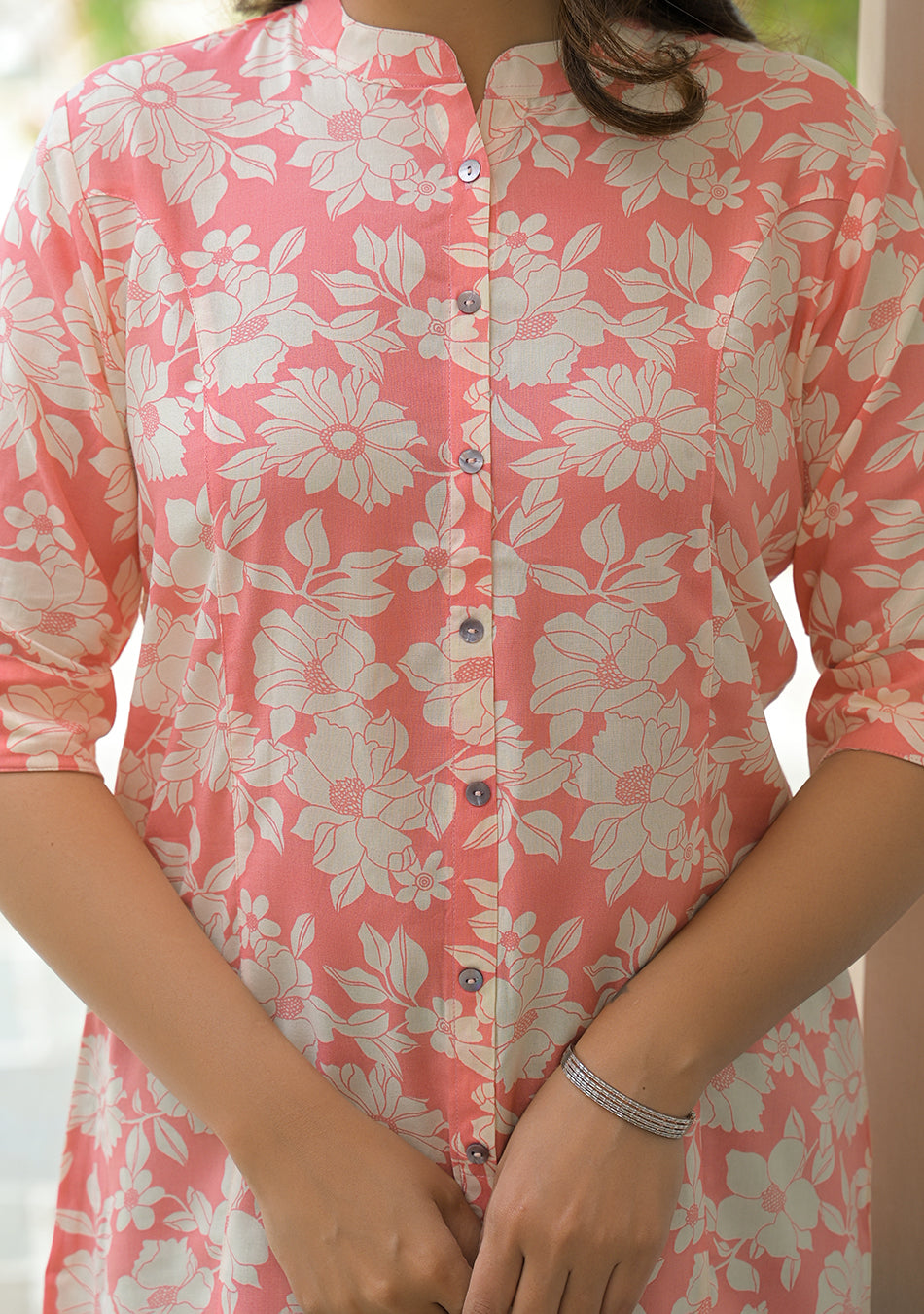 Pink Petal A line Top