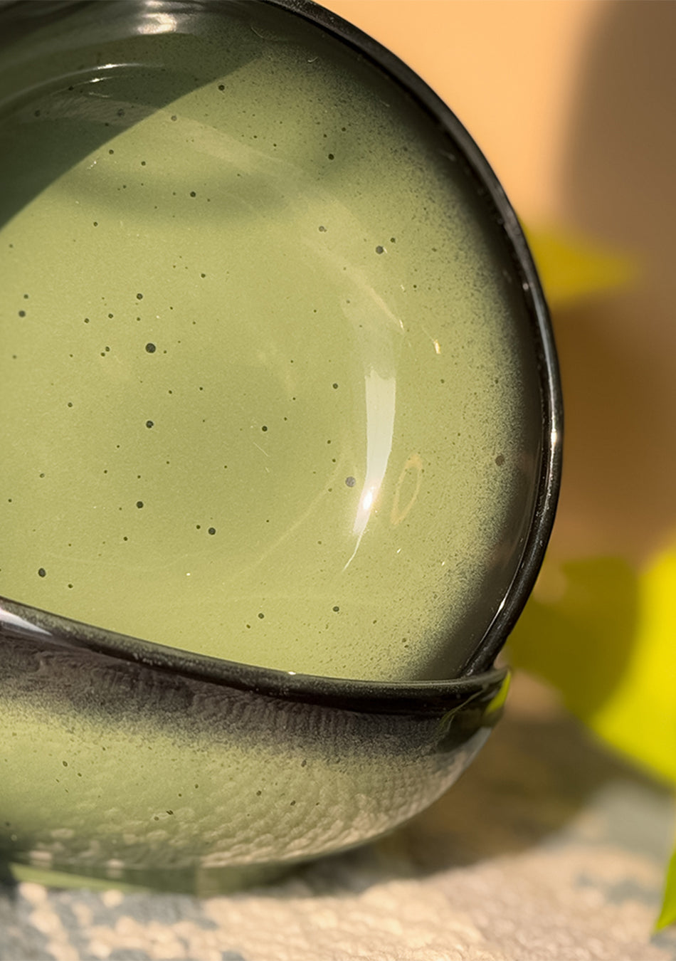 Green Oblong Portion Bowls