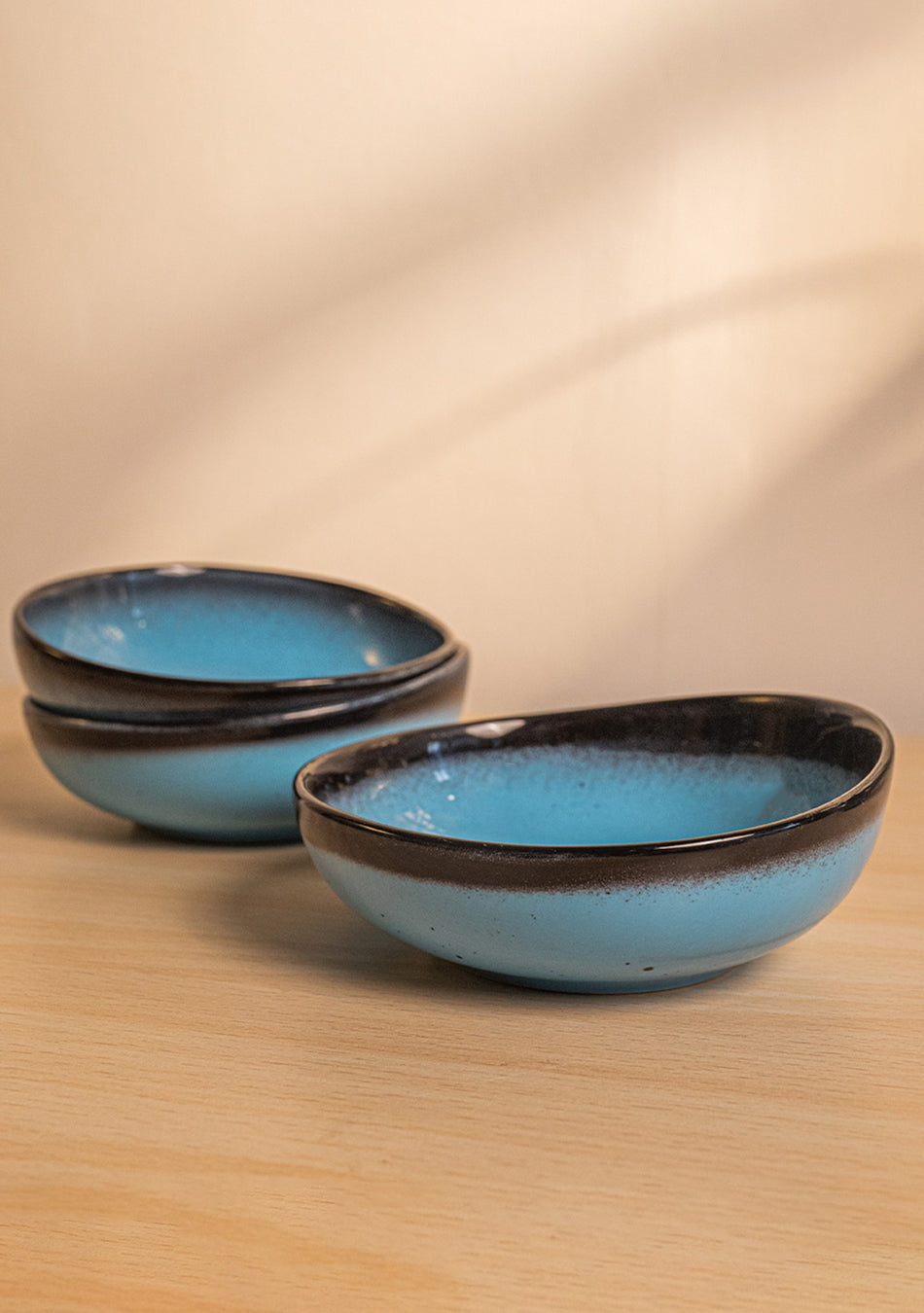Blue Oblong Dinnerset