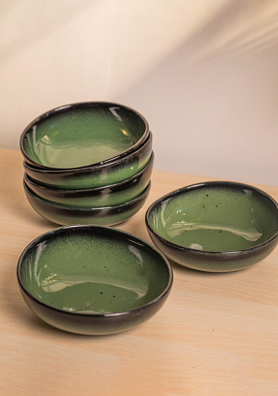 Green Oblong Dinnerset