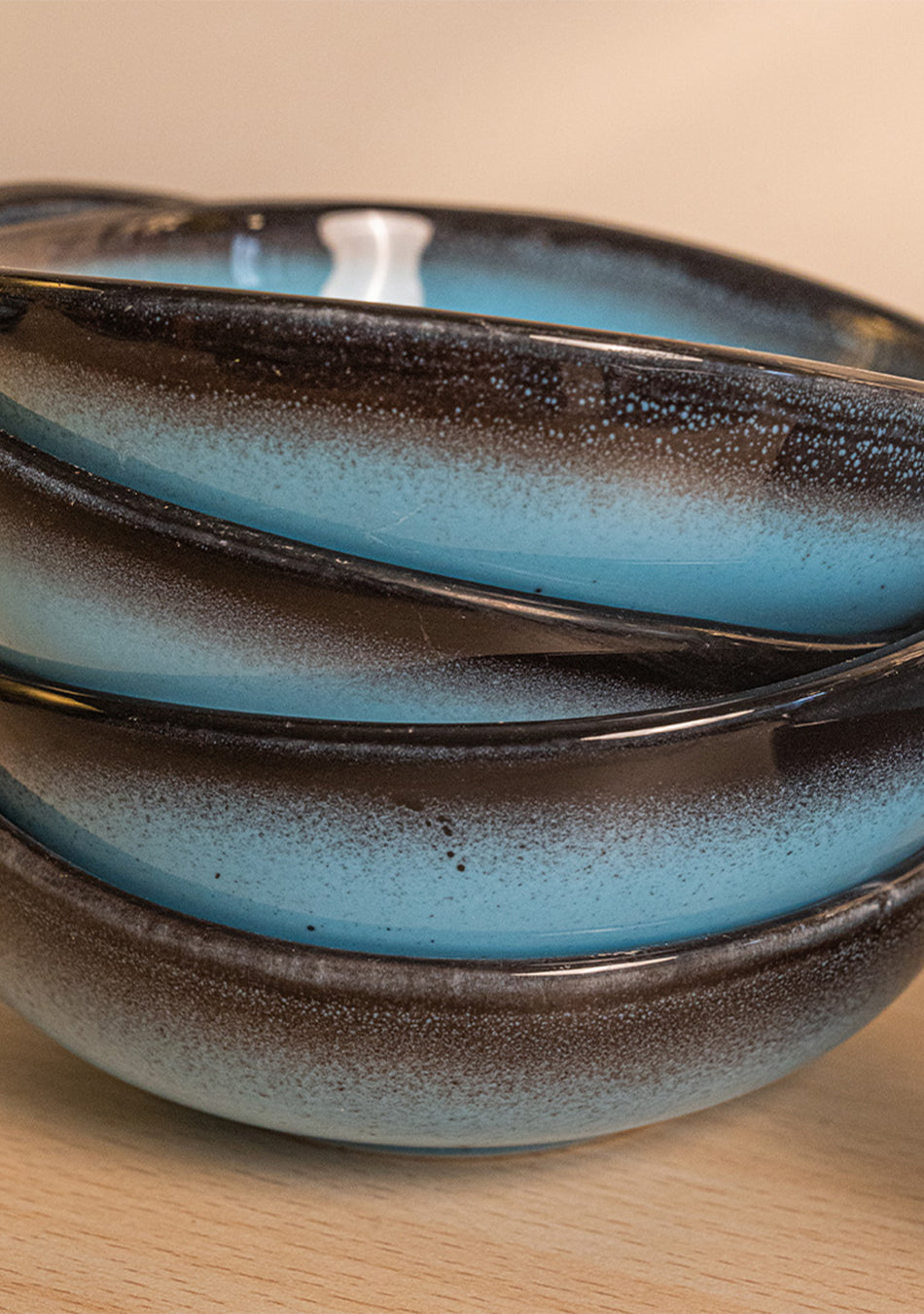 Blue Oblong Dinnerset