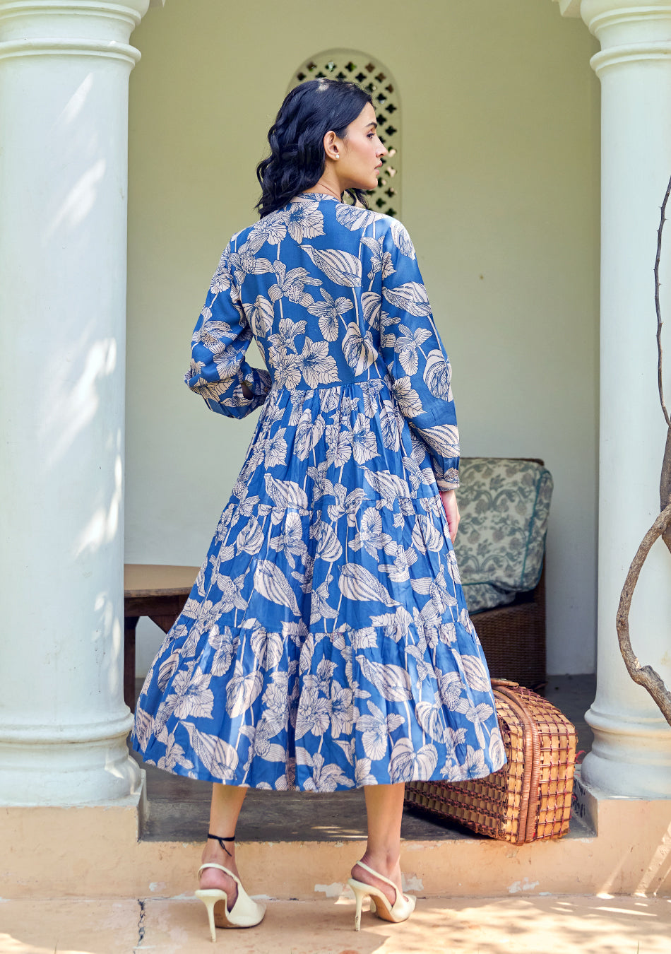 Wild Indigo Garden Dress