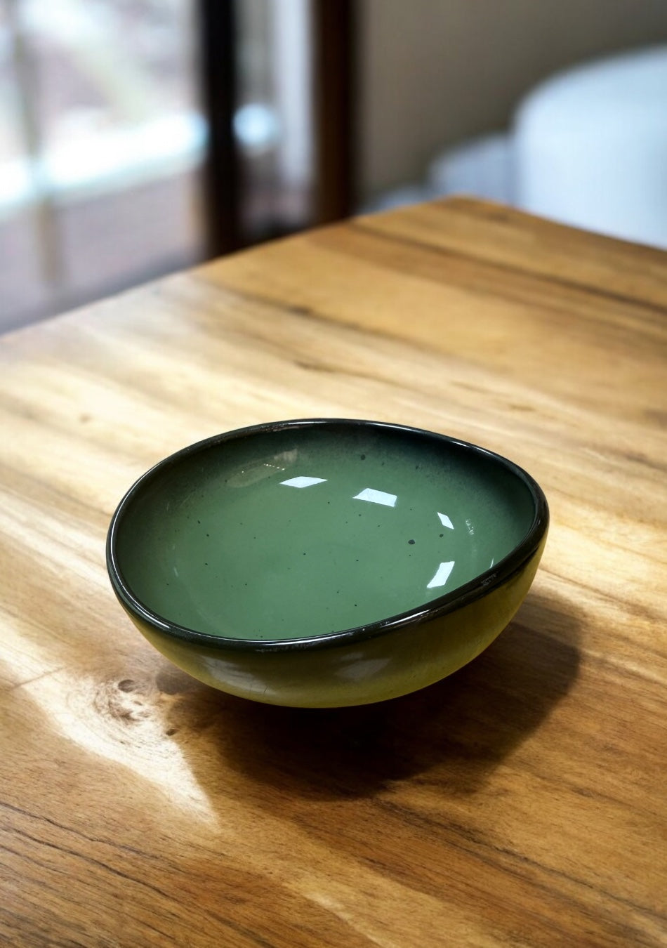 Green Oblong Portion Bowls