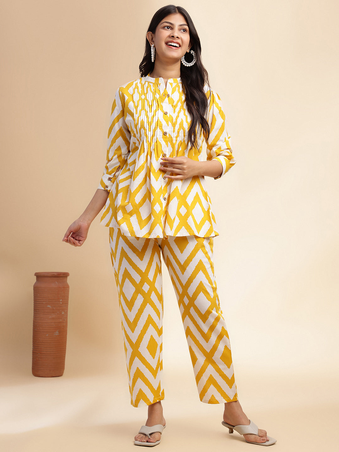 Yellow Mirage Co-Ord set