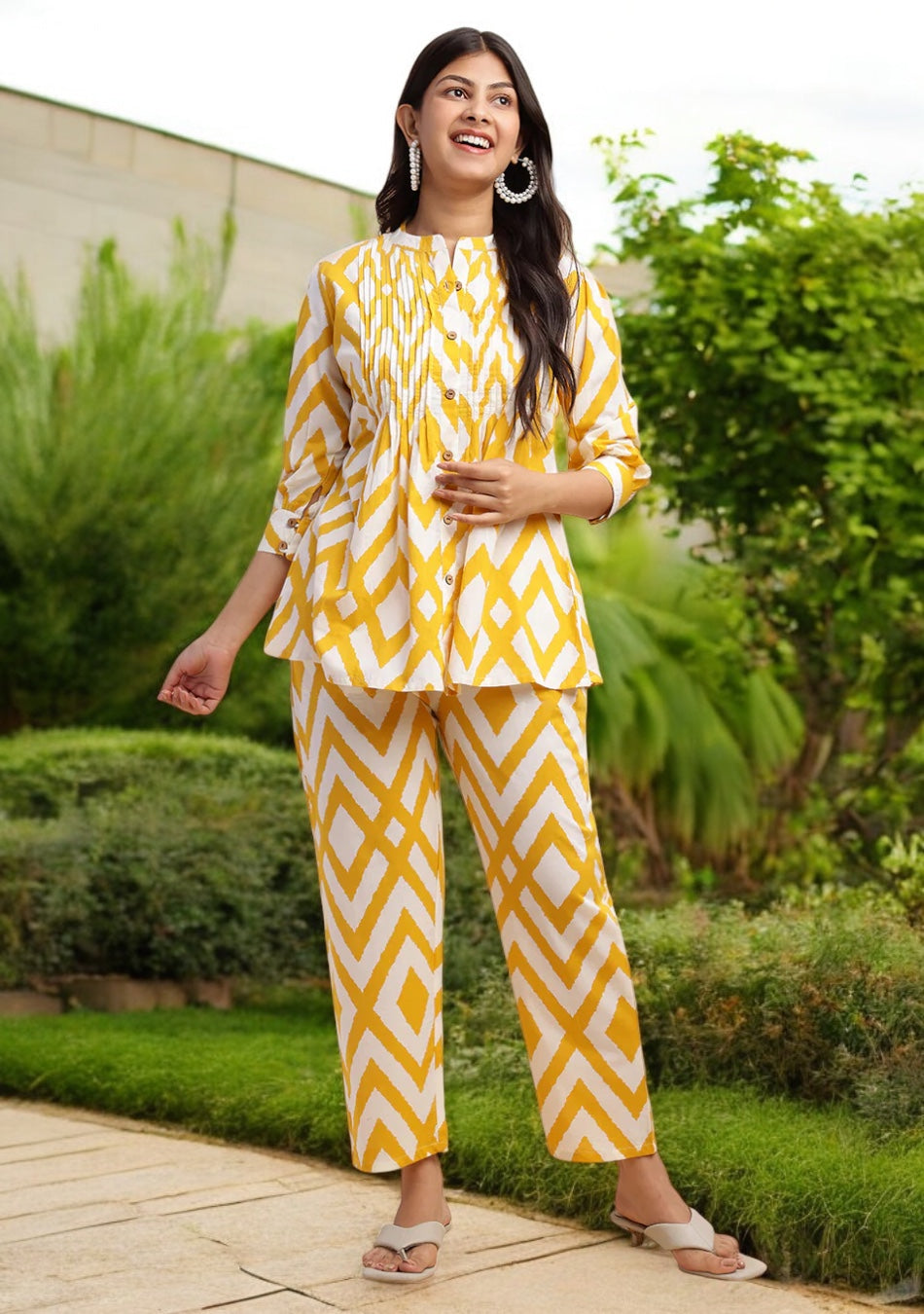 Yellow Mirage Co-Ord set