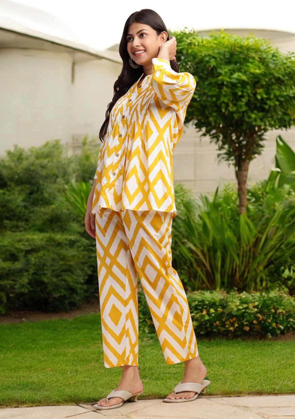 Yellow Mirage Co-Ord set