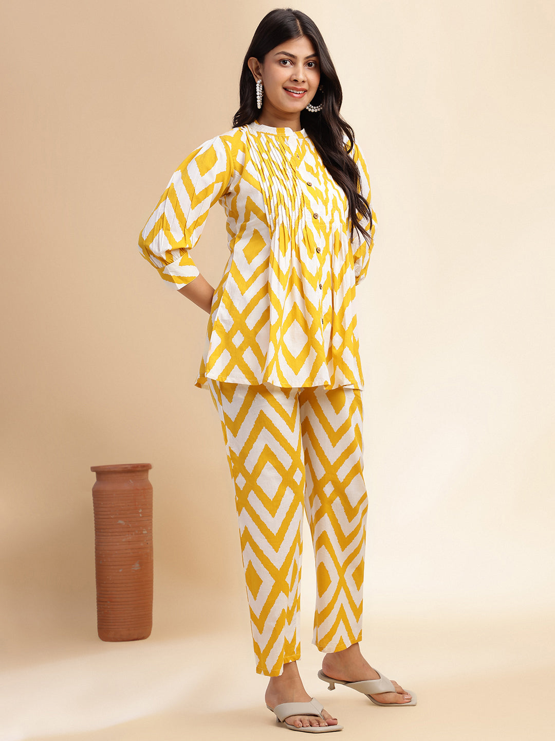 Yellow Mirage Co-Ord set