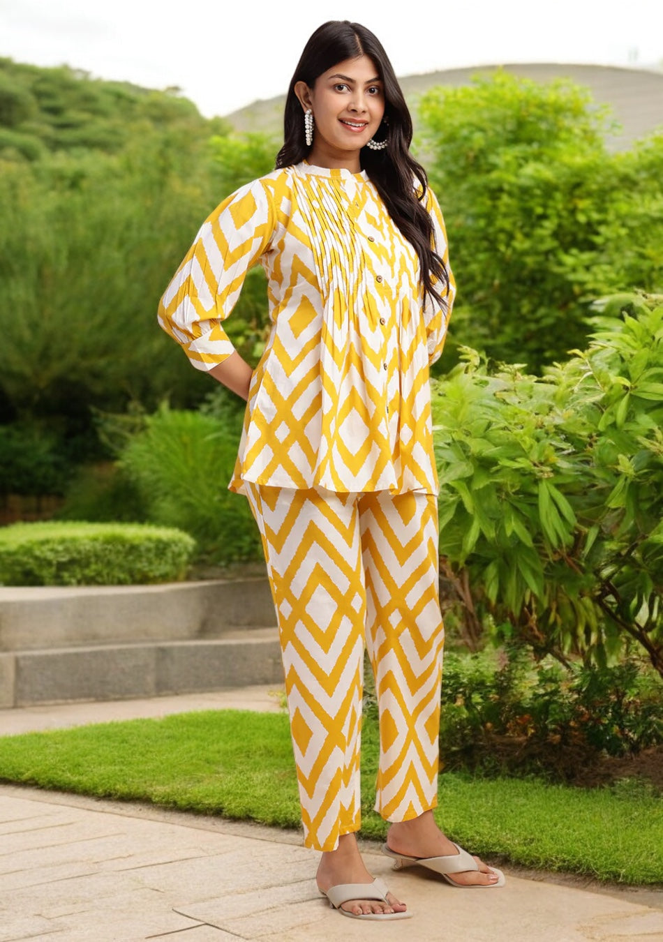 Yellow Mirage Co-Ord set