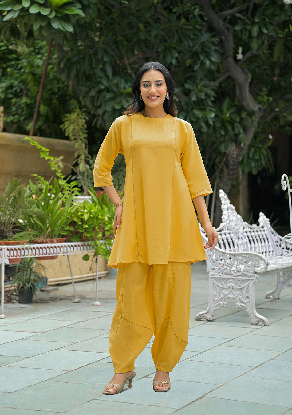 Golden Mustard Co-ord Set