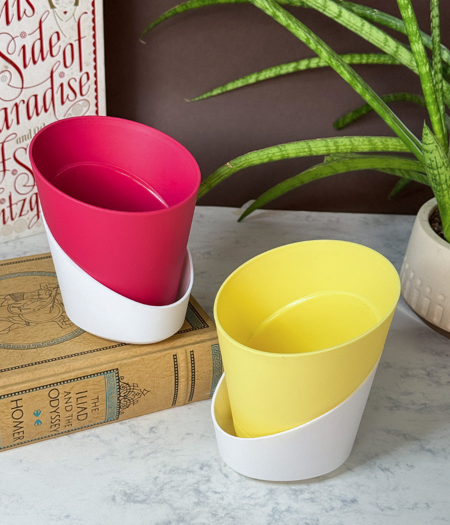 Set of 2 Self Watering Planter