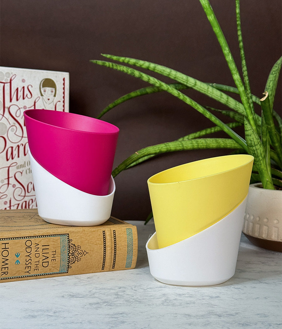 Set of 2 Self Watering Planter