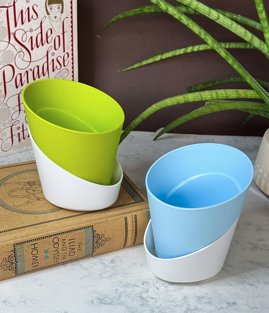 Set of 2 Self Watering Planter