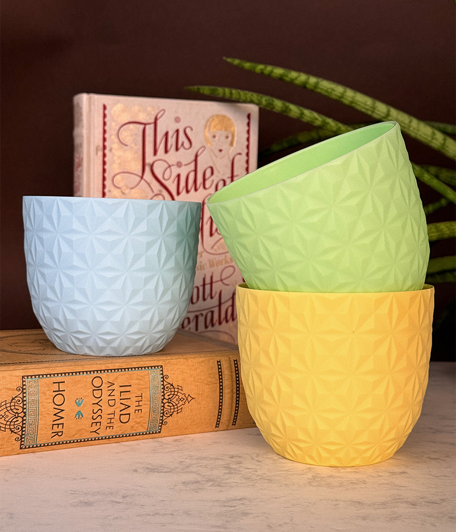 Set of 3 Diamond Planter