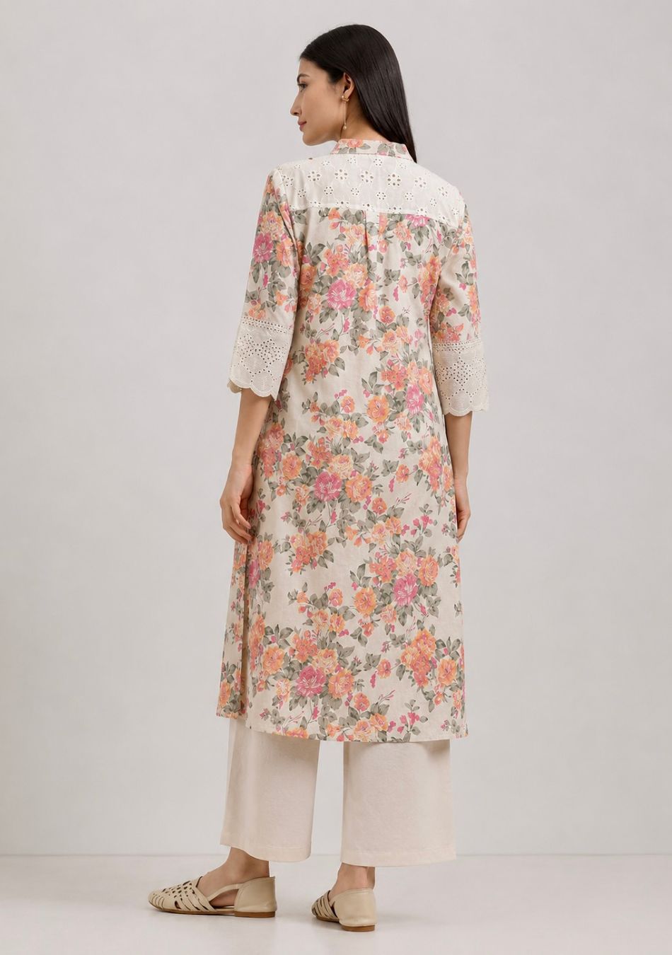 Aravalii Rosette Bloom Luxe Kurta