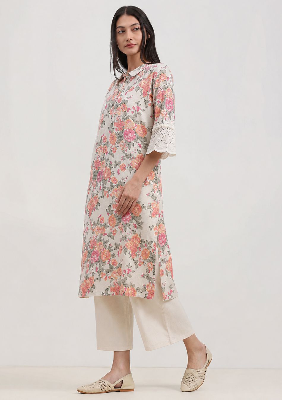 Aravalii Rosette Bloom Luxe Kurta