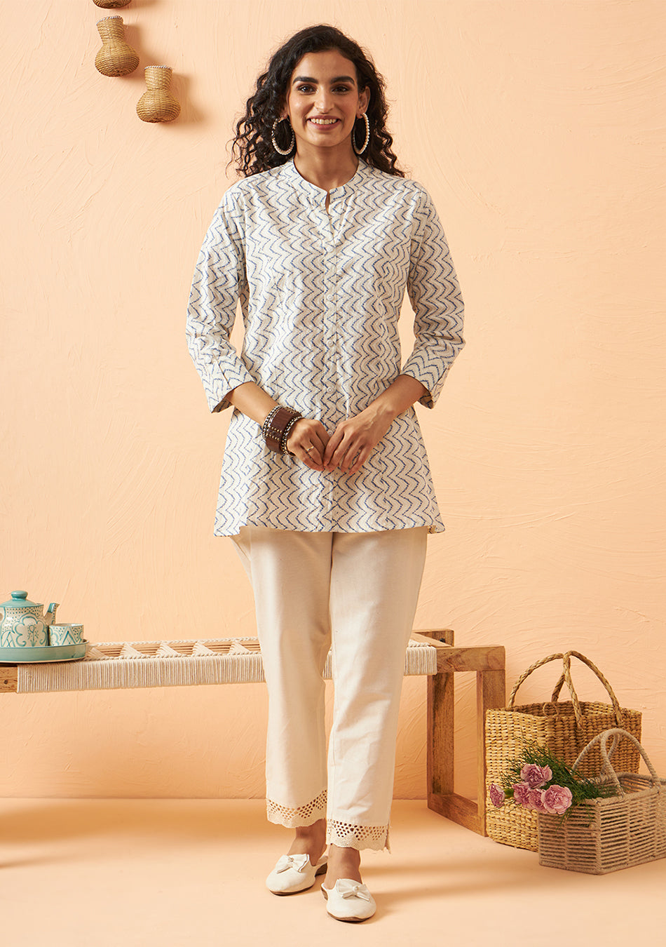 Tide stripe Top