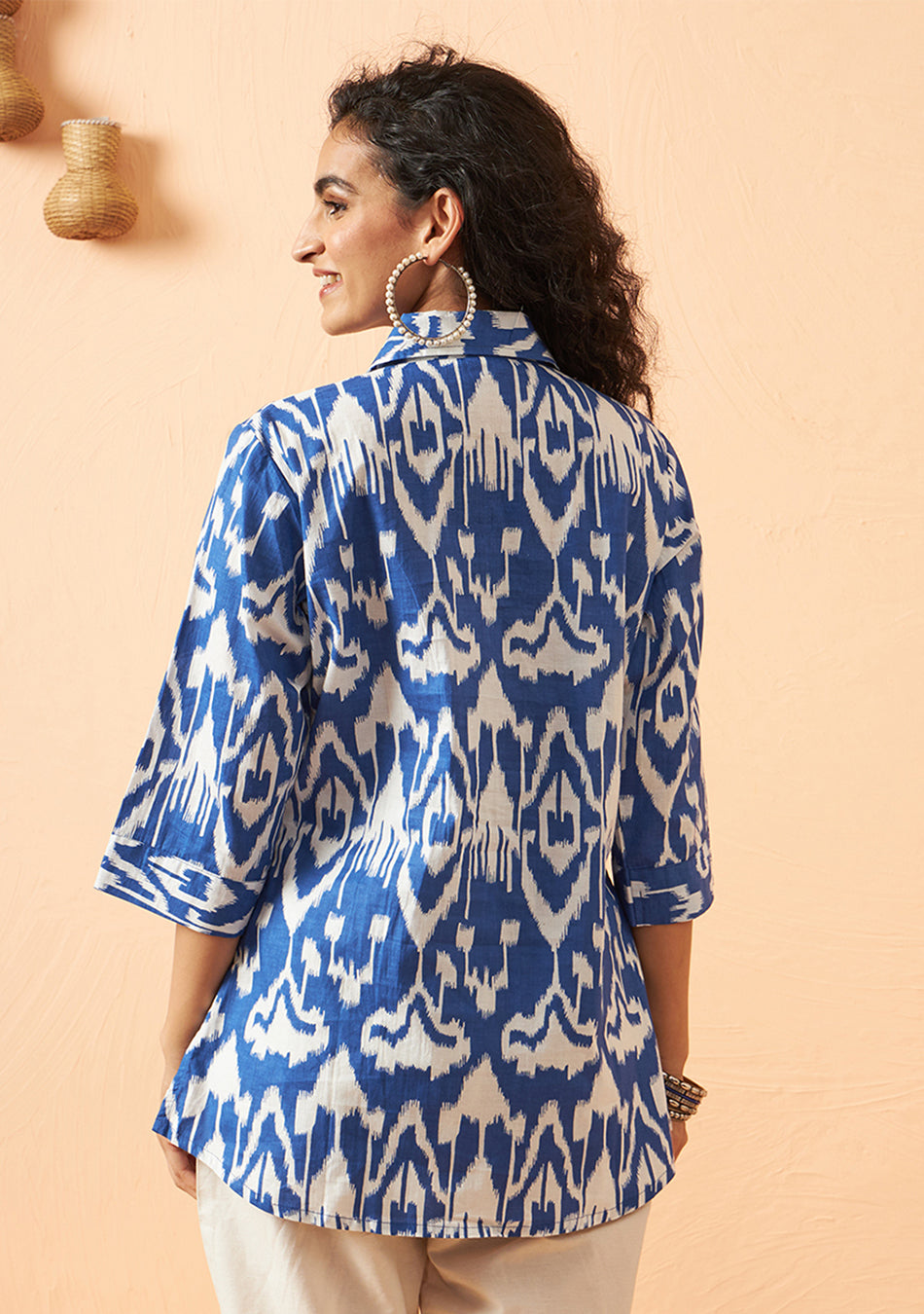 Indigo wave top