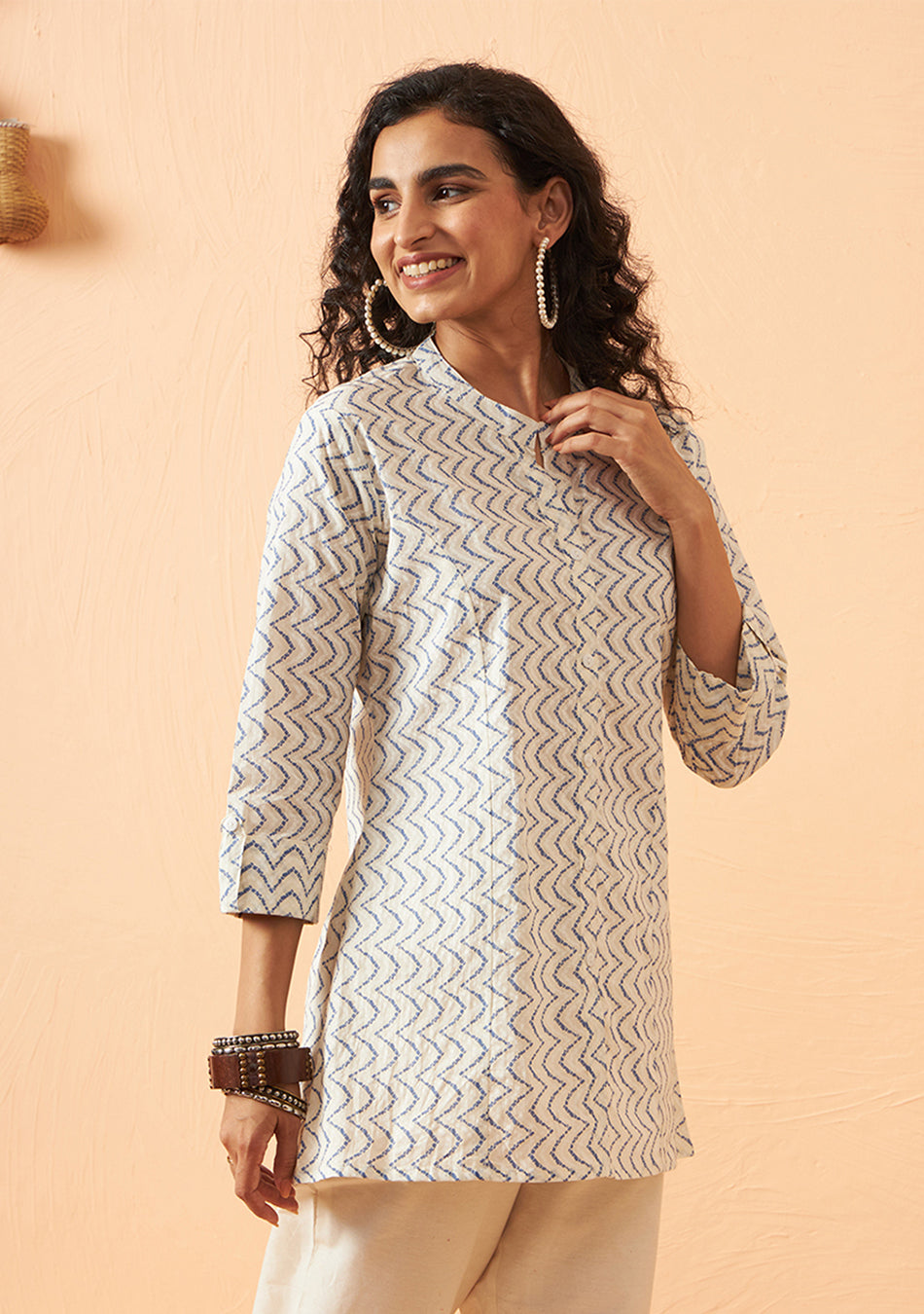 Tide stripe Top