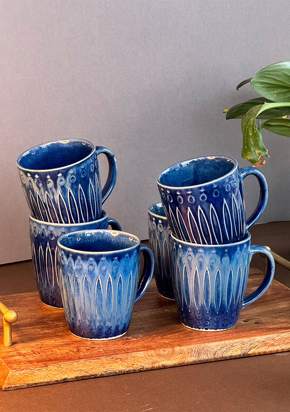 Swallow Azure Mugs